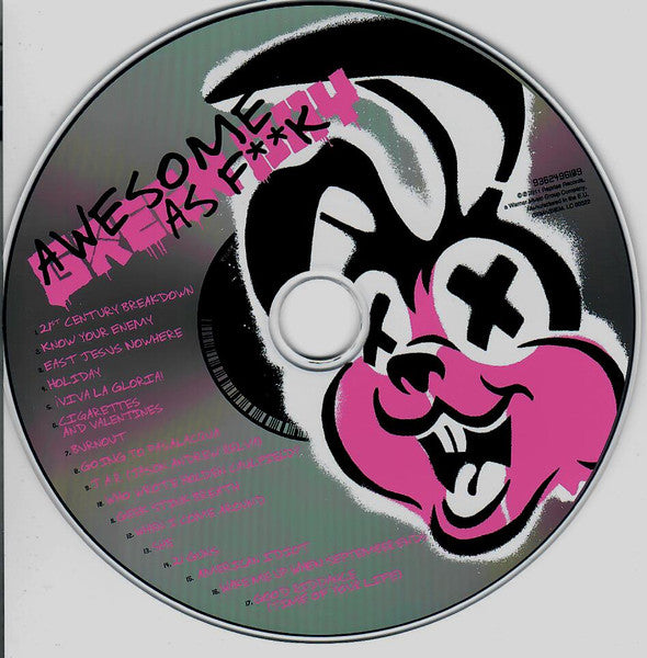 Green Day : Awesome As F**k (CD, Album + DVD-V, RE, NTSC, Bon)