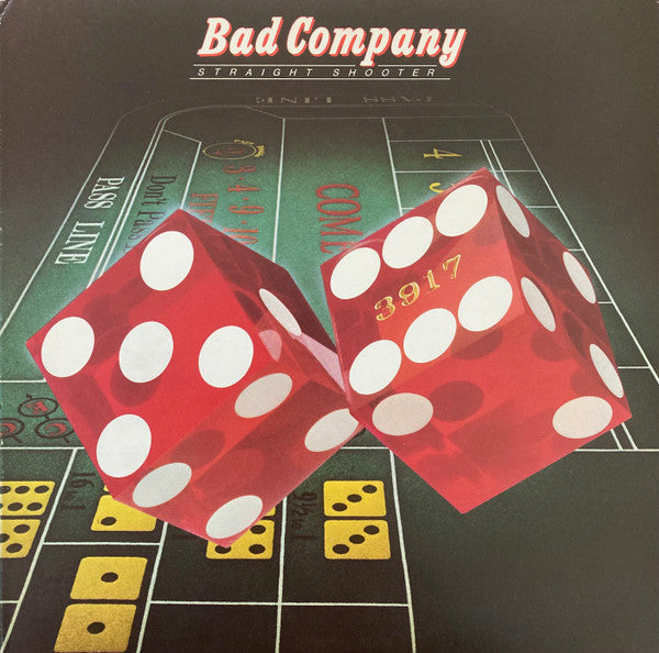 Bad Company (3) : Straight Shooter (LP, Album, IRM)