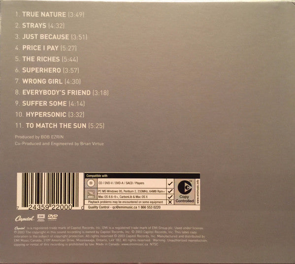 Jane's Addiction : Strays (CD, Album, Copy Prot. + DVD-V, Copy Prot., Ltd, NT)