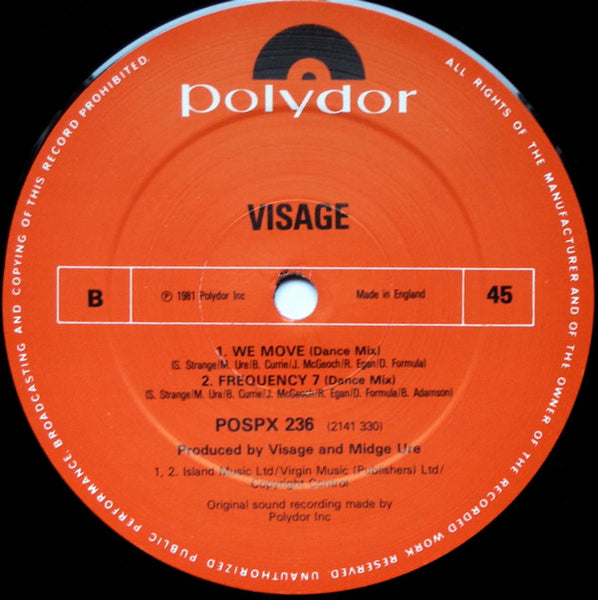 Visage : Mind Of A Toy (12", Single)