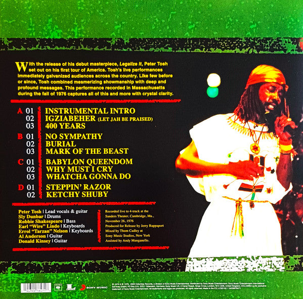 Peter Tosh : Live & Dangerous: Boston 1976 (2xLP, Album, RSD, tra)