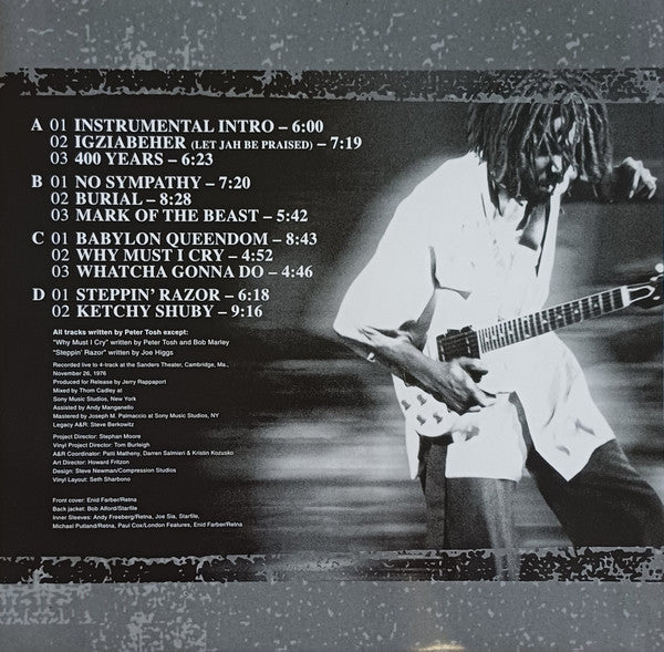 Peter Tosh : Live & Dangerous: Boston 1976 (2xLP, Album, RSD, tra)