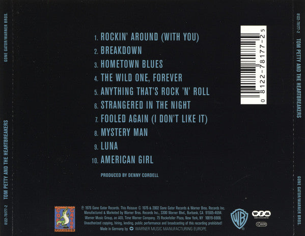 Tom Petty And The Heartbreakers : Tom Petty And The Heartbreakers (CD, Album, RE, RM)