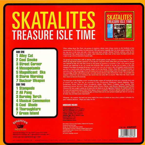 Skatalites* : Treasure Isle Time (LP, Comp, MP)
