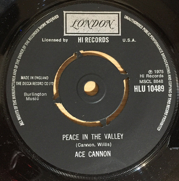 Ace Cannon : Sea Cruise (7", Single)