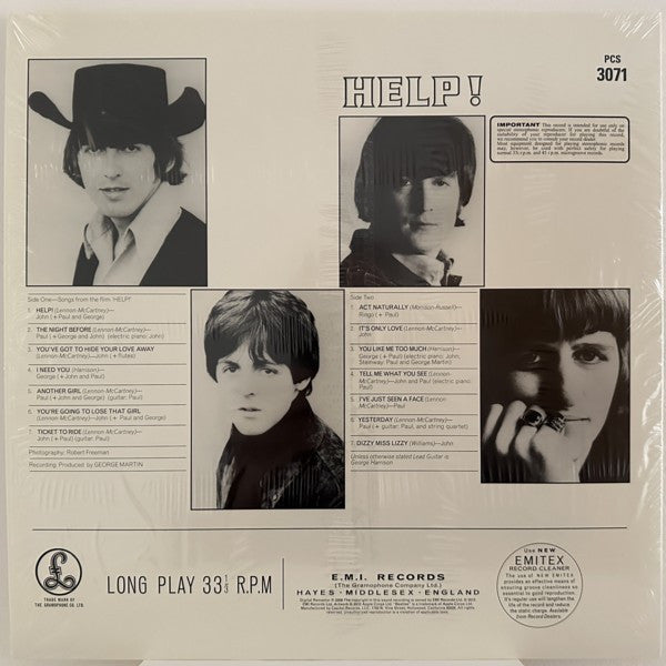 The Beatles : Help! (LP, Album, RE, RM, 180)