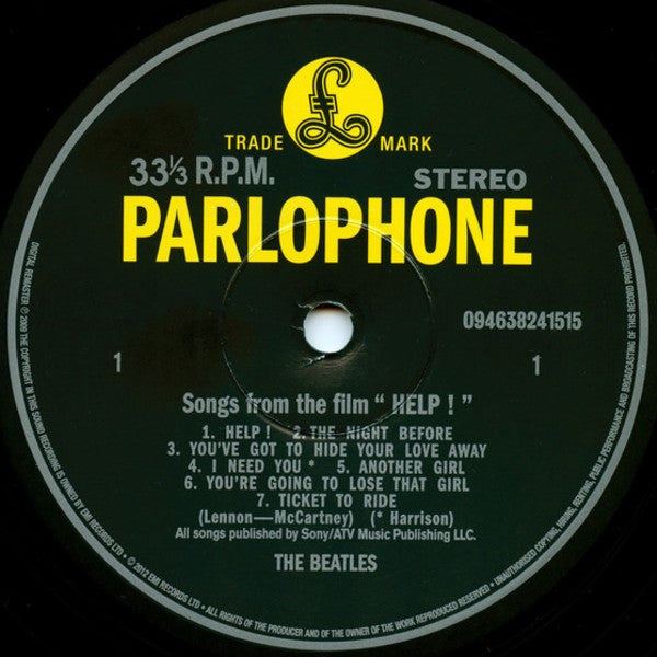 The Beatles : Help! (LP, Album, RE, RM, 180)