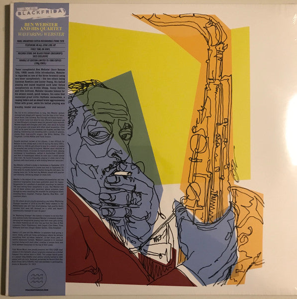 Ben Webster And His Quartet* : Wayfaring Webster (2xLP, Album, RSD, Ltd, 180)
