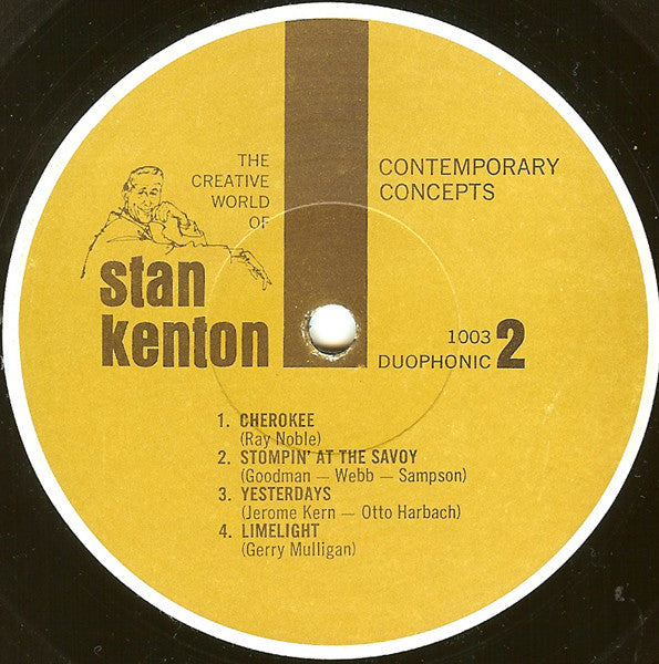 Stan Kenton : Contemporary Concepts (LP, Album)