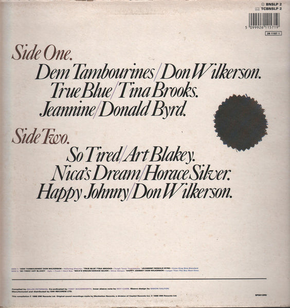 Various : Blue Bop (LP, Comp)