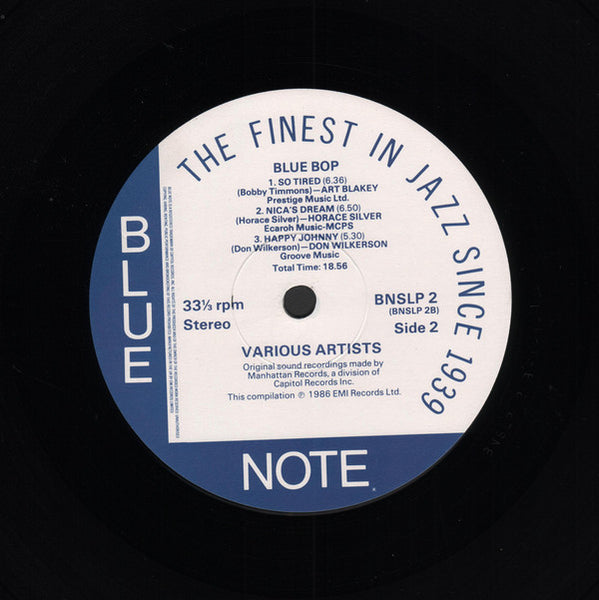 Various : Blue Bop (LP, Comp)