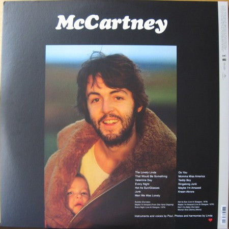 McCartney* : McCartney (LP, Album, RE, 180 + LP, Mono, 180 + RM)
