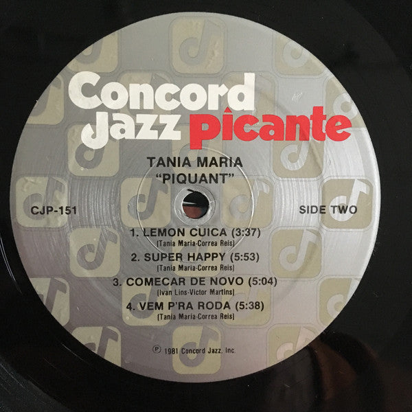 Tania Maria : Piquant (LP, Album)