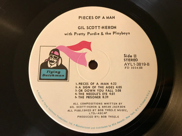 Gil Scott-Heron : Pieces Of A Man (LP, Album, RE)