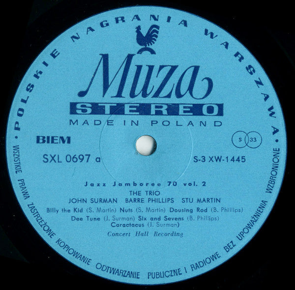 Various : Jazz Jamboree 1970 Vol.2 (LP)