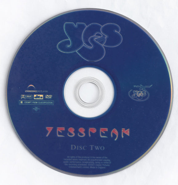 Yes : YesSpeak (2xDVD-V, Multichannel, PAL)