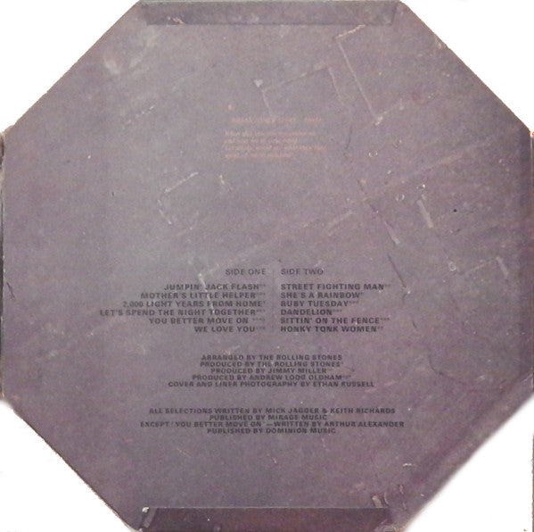 The Rolling Stones : Through The Past, Darkly (Big Hits Vol. 2) (LP, Comp, Mono, Oct)