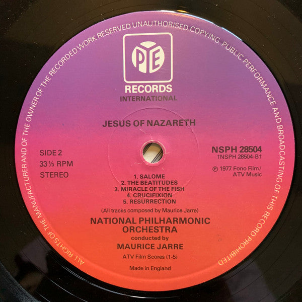 Maurice Jarre : Jesus Of Nazareth (Original Soundtrack) (LP, Gat)