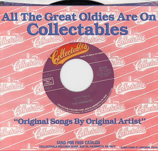 The Spinners* : Sweet Thing / For All We Know (7")