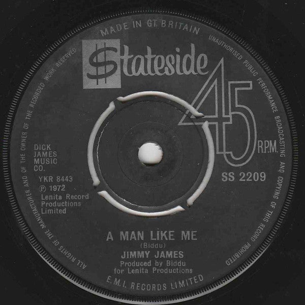 Jimmy James (2) : A Man Like Me / Survival (7", Single)