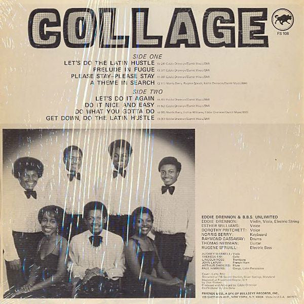 Eddie Drennon & B.B.S. Unlimited* : Collage (LP, Album, Pit)