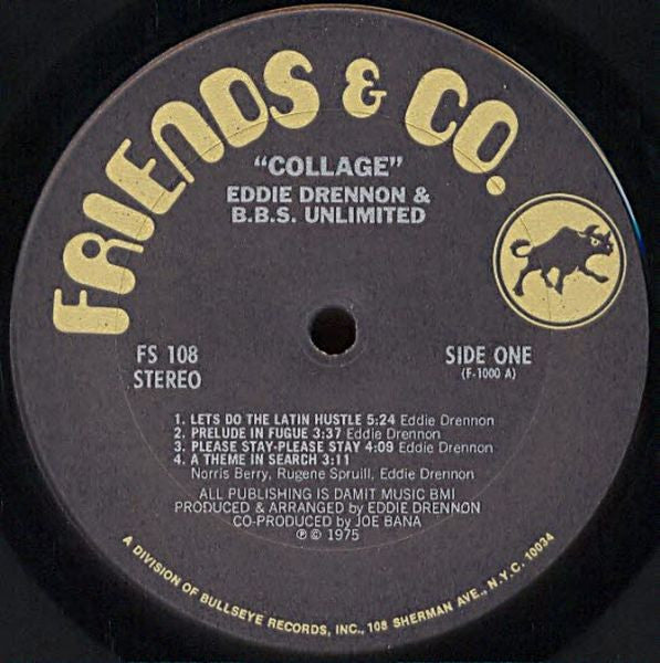 Eddie Drennon & B.B.S. Unlimited* : Collage (LP, Album, Pit)