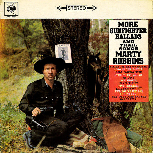 Marty Robbins : More Gunfighter Ballads And Trail Songs (LP, RE)