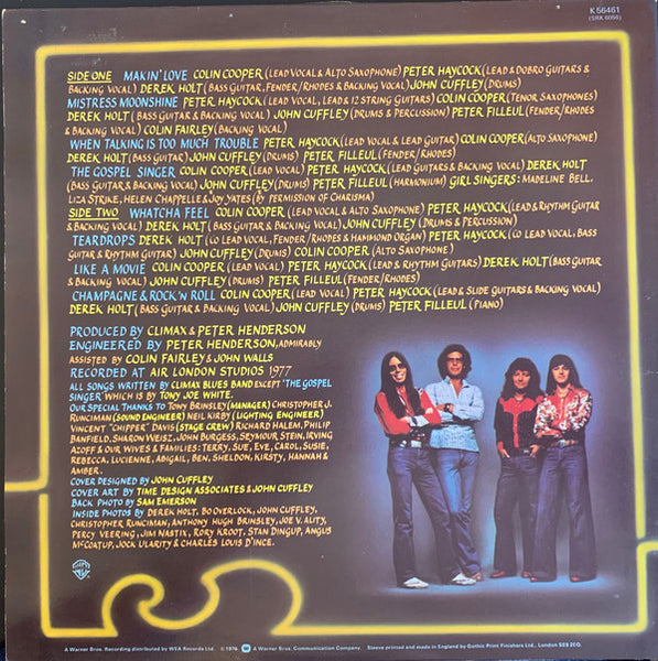 Climax Blues Band : Shine On (LP, Album, Gat)