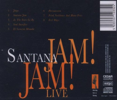 Santana : Santana Jam! Live (CD, Comp, RE)