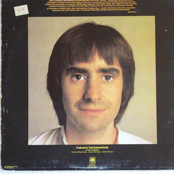Chris de Burgh : At The End Of A Perfect Day (LP, Album)