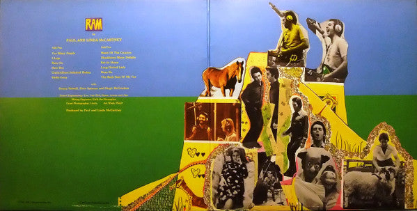 Paul And Linda McCartney* : Ram (LP, Album, RE)