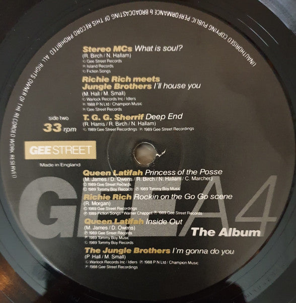Various : Gee Street (The Album) (LP, Comp)