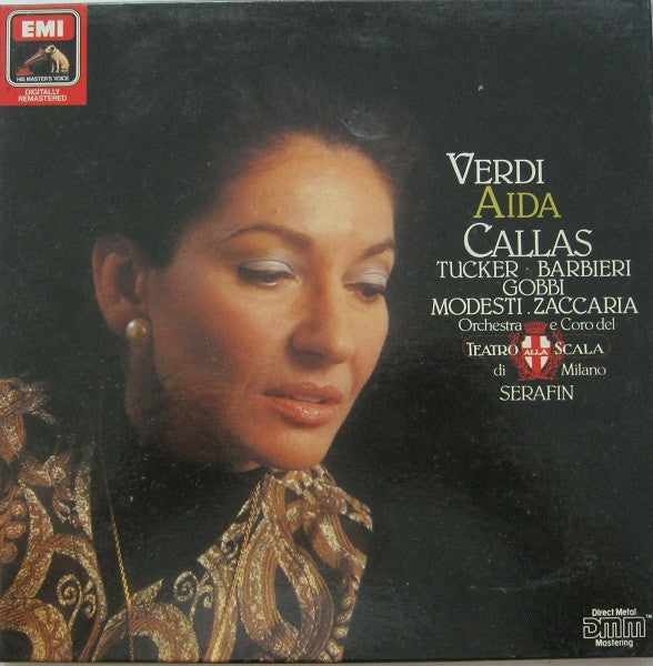 Verdi* / Callas*, Tucker*, Barbieri*, Gobbi*, Modesti*, Zaccaria*, Coro* E Orchestra Del Teatro Alla Scala di Milano*, Serafin* : Aïda (2xLP, Mono, RM + Box)