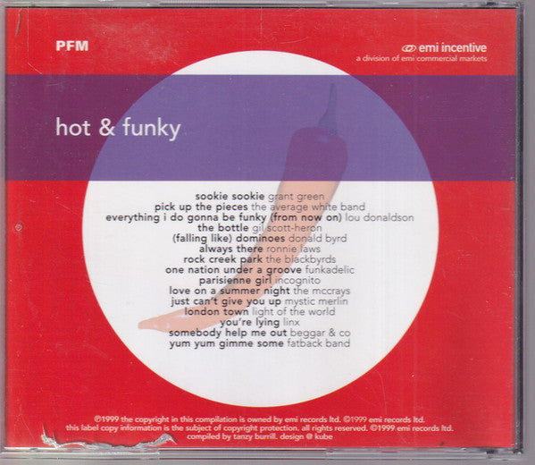 Various : Hot & Funky (CD, Album, Comp)