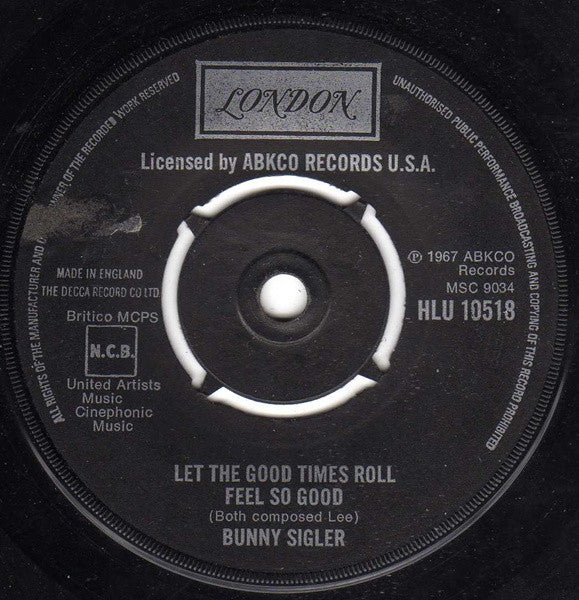 Bunny Sigler : Girl Don't Make Me Wait  (7", Single)