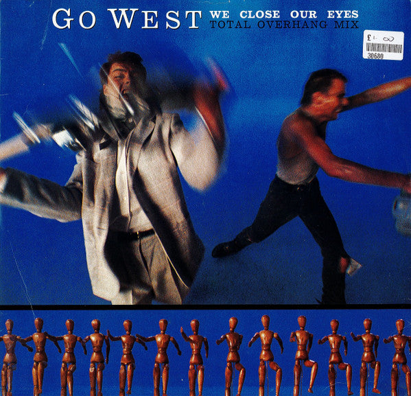 Go West : We Close Our Eyes (Total Overhang Mix) (12", Single)