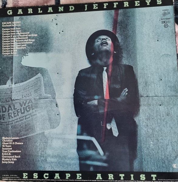 Garland Jeffreys : Escape Artist (LP, Album)