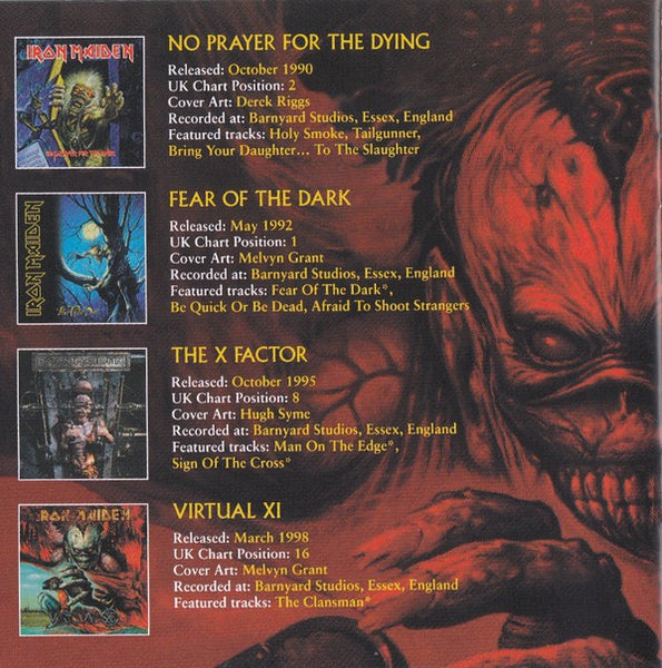 Iron Maiden : From Fear To Eternity: The Best Of 1990-2010 (2xCD, Comp)