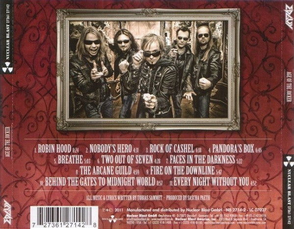 Edguy : Age Of The Joker (CD, Album)