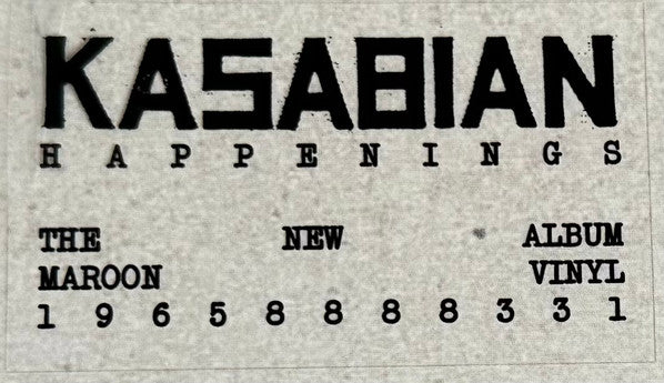 Kasabian : Happenings (LP, Album, Ltd, Mar)