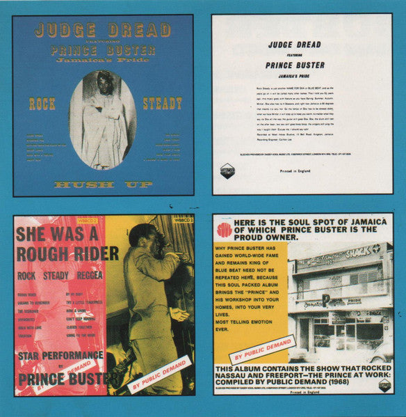 Prince Buster : Judge Dread Rock Steady / She Was A Rough Rider (CD, Comp, Two)