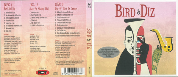 Charlie Parker & Dizzy Gillespie : Bird & Diz (3xCD, Comp, RM)