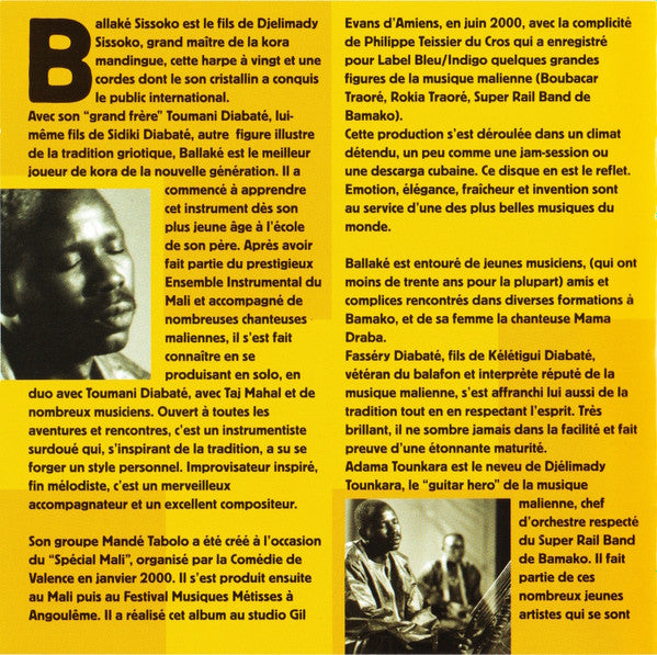 Ballaké Sissoko : Déli (HDCD, Album)