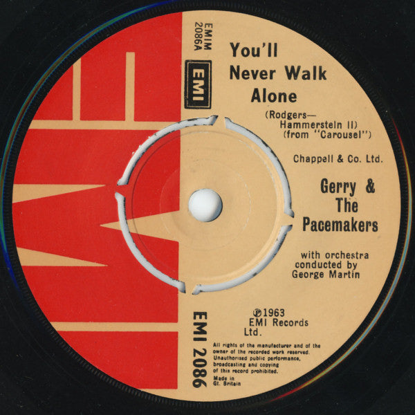 Gerry & The Pacemakers : You'll Never Walk Alone (7")
