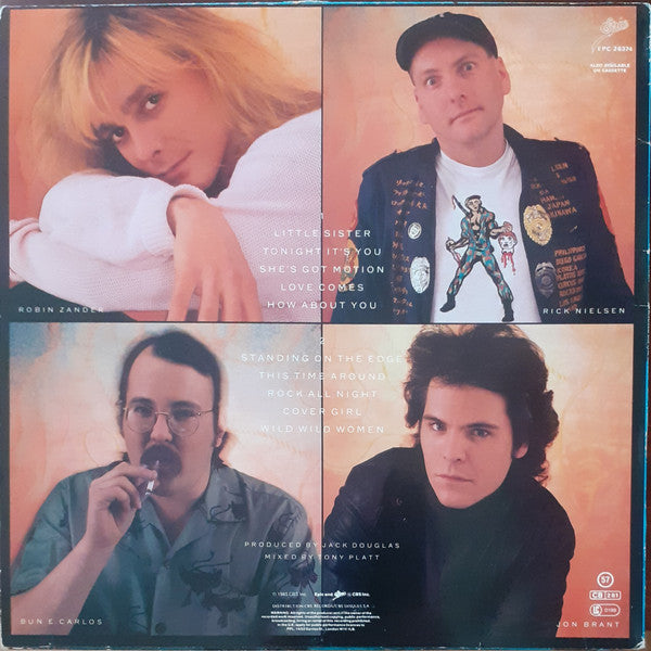 Cheap Trick : Standing On The Edge (LP, Album)