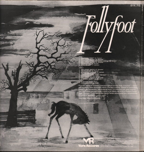 The Settlers / The Patrick Michael Orchestra* / The New Concert Orchestra : Follyfoot - Theme And Incidental Music From The Television Series (LP, Album)