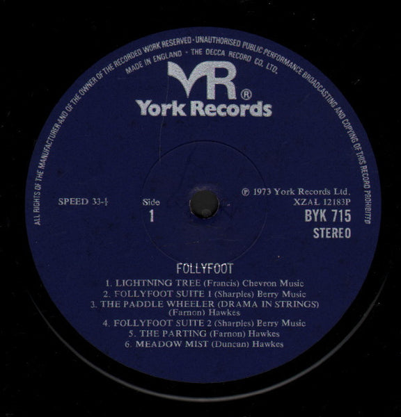 The Settlers / The Patrick Michael Orchestra* / The New Concert Orchestra : Follyfoot - Theme And Incidental Music From The Television Series (LP, Album)