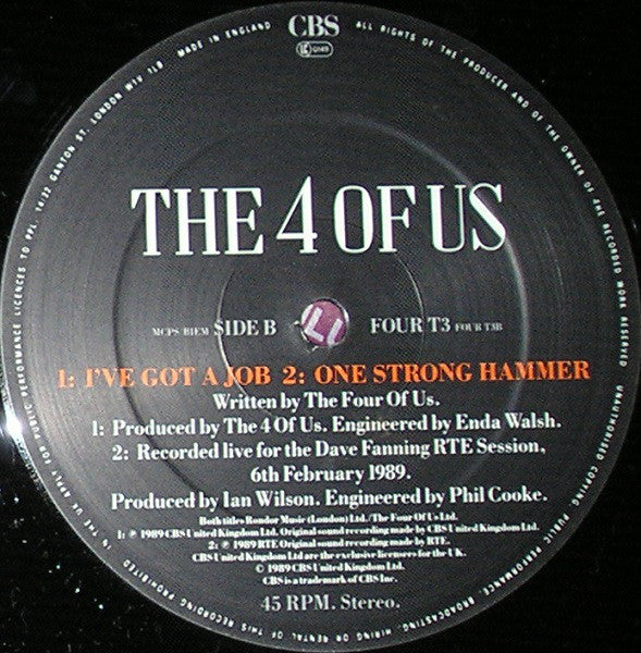 The 4 Of Us : Mary (12")