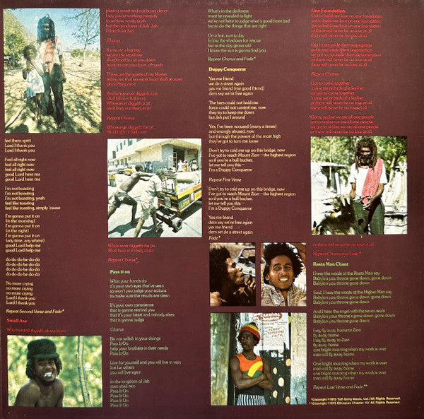 The Wailers : Burnin' (LP, Album, Gat)