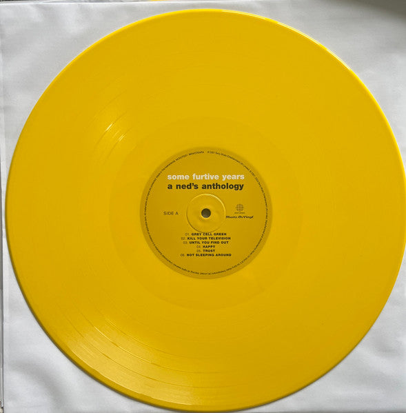 Ned's Atomic Dustbin : Some Furtive Years: A Ned's Anthology (LP, Yel + LP, S/Sided, Etch, Yel + Comp, Ltd, Num,)